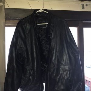 Leather jacket